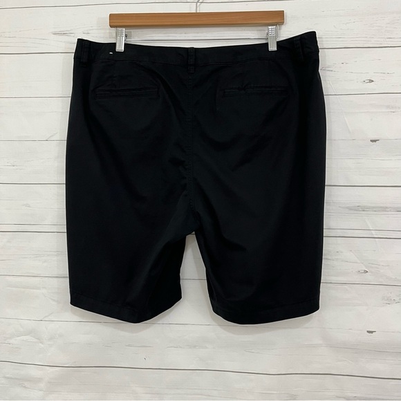 Lane Bryant Black High Rise Bermuda Shorts - Picture 7 of 16